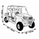 Kubota RTV Crew SX Series 2X Large Black Cover by Raider